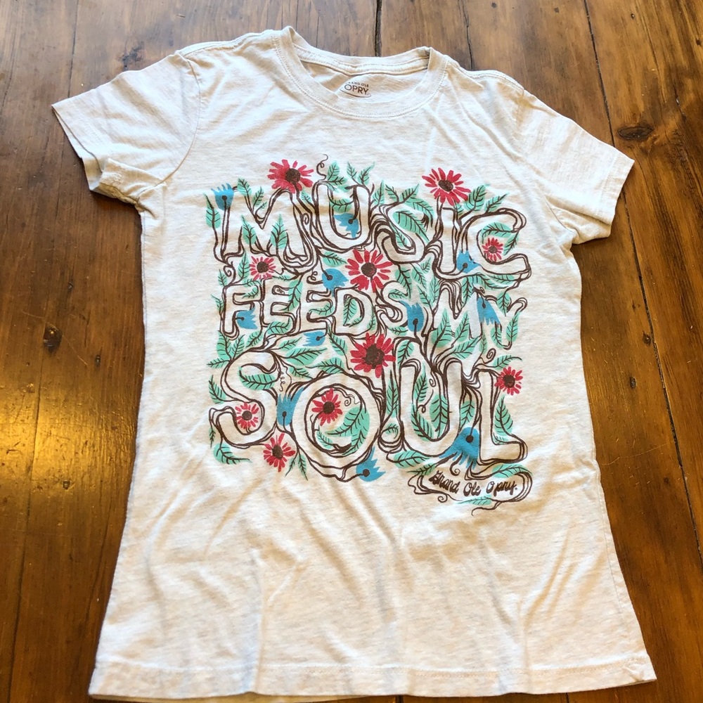 Music feed my soul t shirt grand ole Opry